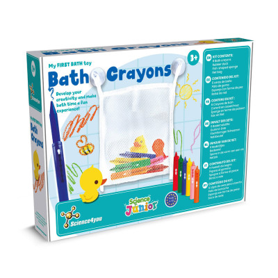 BATH CRAYONS. Educational toys for children